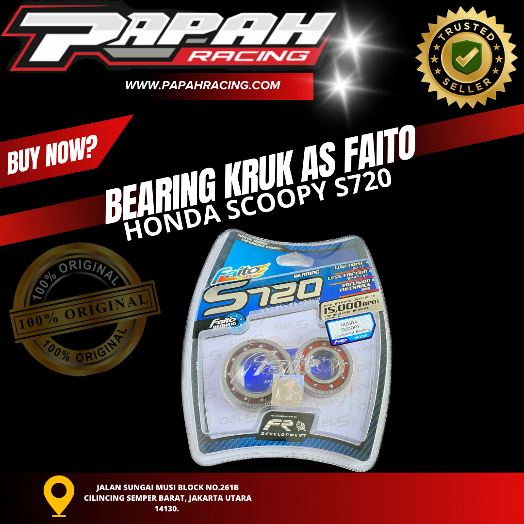 BEARING KRUK AS HONDA SCOOPY S720